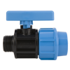 Кран шаровой 20х1/2"П (Джилекс)