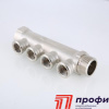 Коллектор  ВНУТР.рез. 4 вых. х1"х1/2" ник. (VTc.550.N.0604)