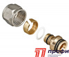 Фитинг д/присоед. МП трубы 16 (2,0) к коллектору 1/2" (VTc.710.N.1604)