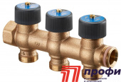 Гребенка, Oventrop, 3/4", Multidis R3, количество отводов 3, выход 3/4", бронза