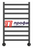 Полотенцесушитель водяной Point Меркурий П8 500*800, черный