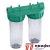 Колба "Кристал" 10" D 1/2"Т (двойная) Eco (3302130)