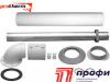 Комплект для гориз. прохода через стену  60/100 0.75м "Protherm" дымоход 