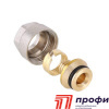 Фитинг EUROCONUS для пласт. трубы 16(2,0)x3/4" (VT.4410.NVE.16) 