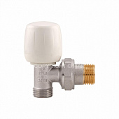 Клапан для радиатора УГЛОВОЙ верх. 1/2" к соединениям типа Multi-Fit арт 510 (395) ITAP