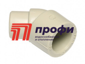 Колено вн./нар. 45 град./20 "EKOPLASTIK" (SKO12045XX)