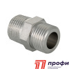 Ниппель нерж. сталь 1/2"х1/2" "VALTEC" (VTi.582.I.0404)