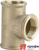 Тройник В 3/4" бронза
