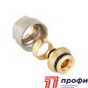 Фитинг EUROCONUS д/мет.пл.трубы 16(2,0)х3/4" (VT.4420.NVE.16) НОВИНКА