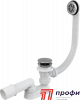 Сифон для ванны CLICK/CLACK, хром ALCAPLAST (A505CRM) 
