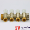 Коллектор 1" с вент. 4вых. евроконус (М24х19) EMMETI 01307290