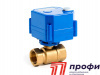 Шаровый кран 3/4" с электроприводом, 12V AquaBast (164)