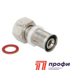 Соед. с накидной гайкой 16х1/2"Пресс (VTm.222.N.001604)