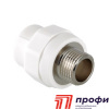 Муфта комб.нар.рез. 20*3/4"белый VALTEC (VTp.701.0.02005)